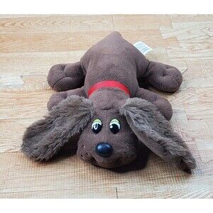 Pound Puppies Newborn Zany 8" Plush Dog Dark Brown